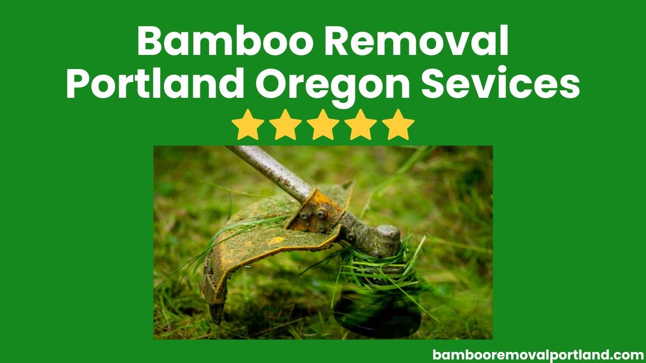 Bamboo Removal Portland Oregon